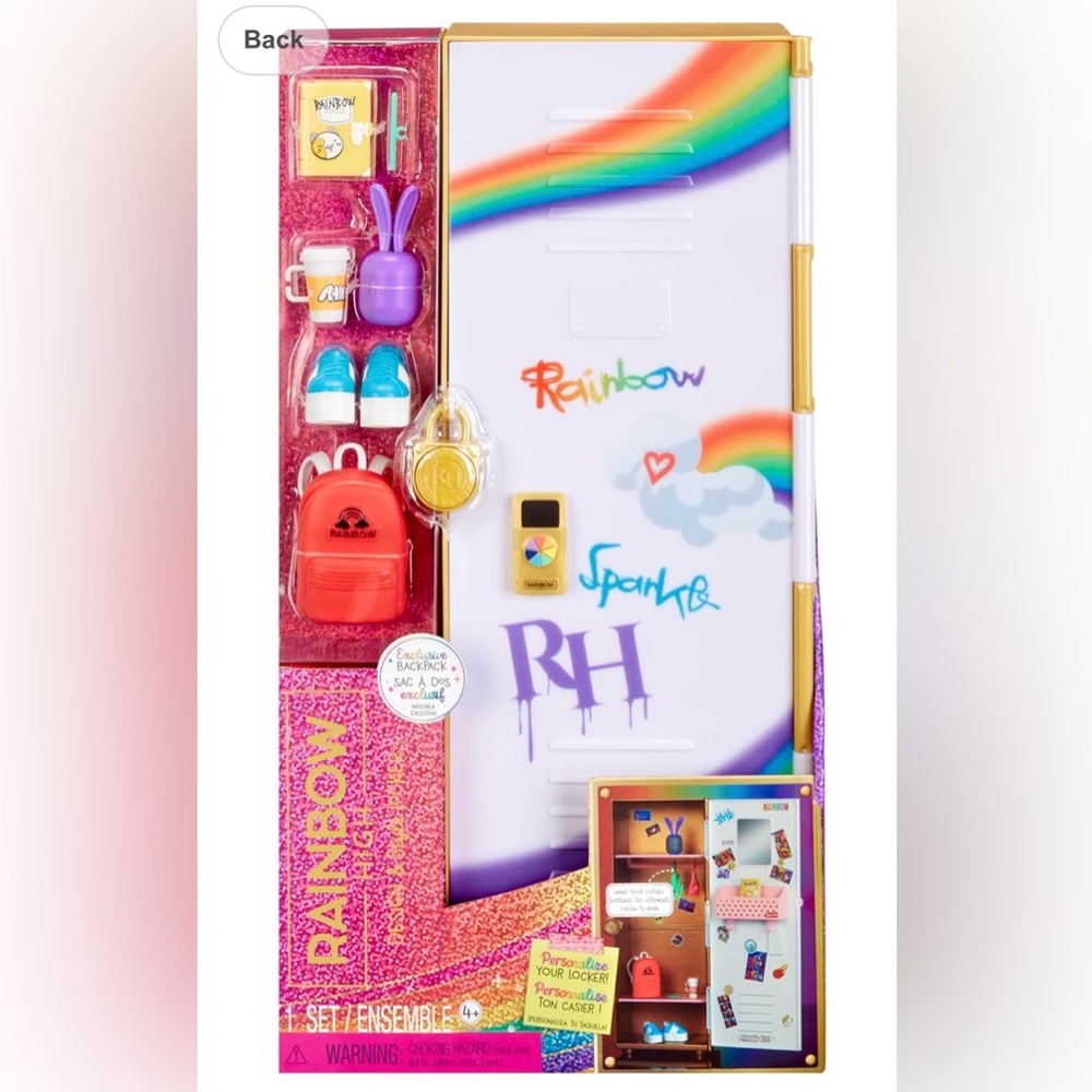 Rainbow High Design & Style Locker Brand New